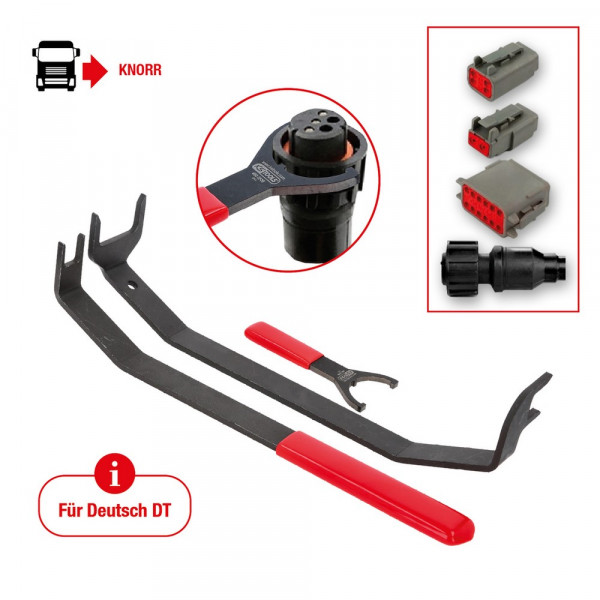 KS TOOLS Stecker-Entriegelungswerkzeug-Satz