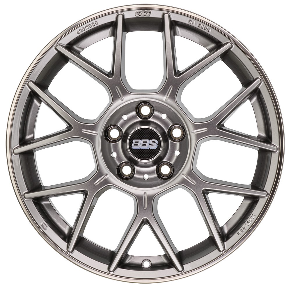18x8.0 BBS XR Gloss Platinum