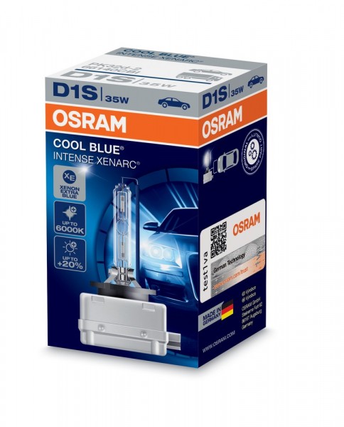 OSRAM Glühlampe Xenarc Cool Blue Intense