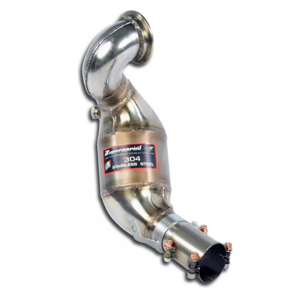 SUPERSPRINT Downpipe mit Sport Metallkatalysator