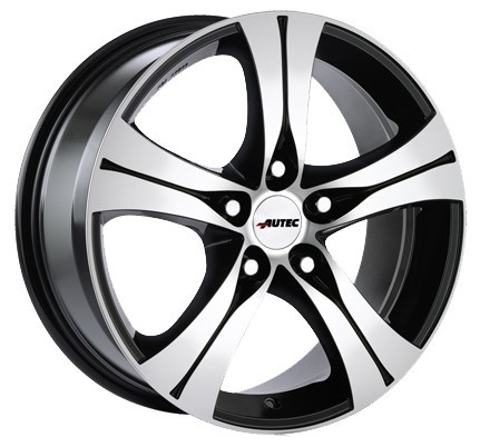 AUTEC E Multiflex Felge Black Polished