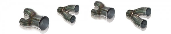 HJS Y-Stücke Aussen 1x50mm/2x50mm