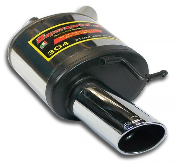 SUPERSPRINT Endschalldämpfer links O100 PowerLoop
