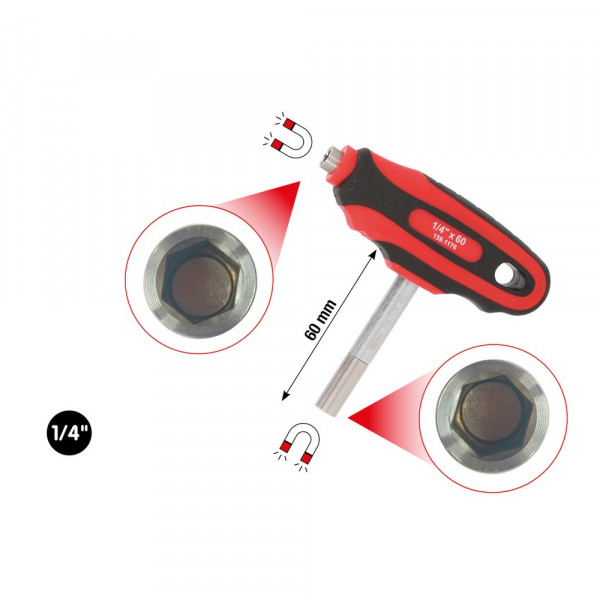 KS TOOLS 1/4&quot; Doppel-Bithalter