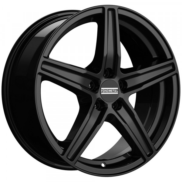 Fondmetal 8100 Felge black glossy