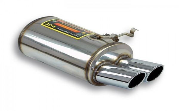 SUPERSPRINT Endschalldämpfer 2x100x75mm