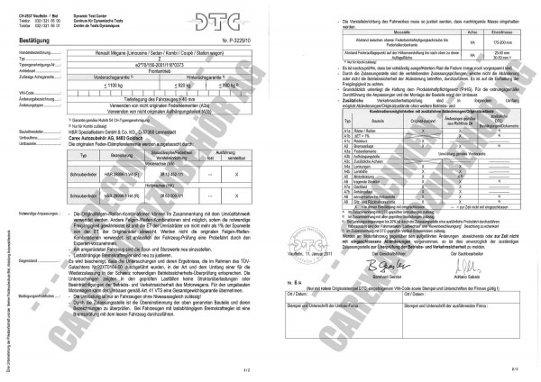 DTC-Gutachten P-3225/10 zu Gewindefw.