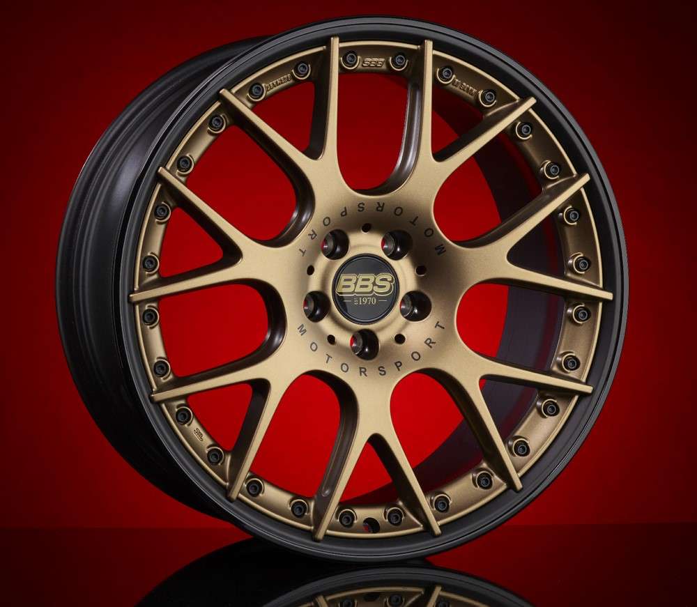 BBS CHR II Satin Bronze 50th Edition 2teilig Felgen Felgen