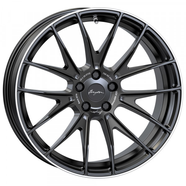 Breyton GTX Matt Black with Polished Lip