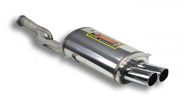 SUPERSPRINT Endschalldämpfer links rund 2x80mm