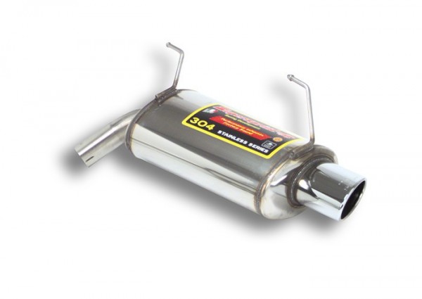 SUPERSPRINT Endschalldämpfer rechts 120x80mm