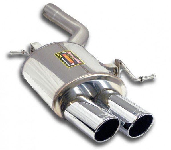 SUPERSPRINT Endschalldämpfer links 2x90mm