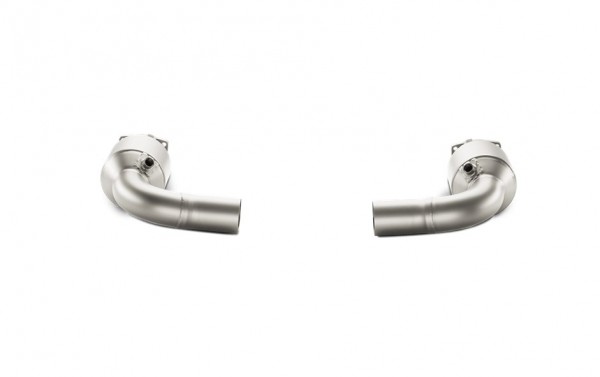 AKRAPOVIC Link Pipe Set mit Kat (Titan)