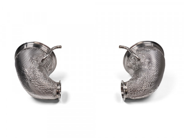 AKRAPOVIČ Slip-On Race-Line Adapter-Set(Edelstahl)