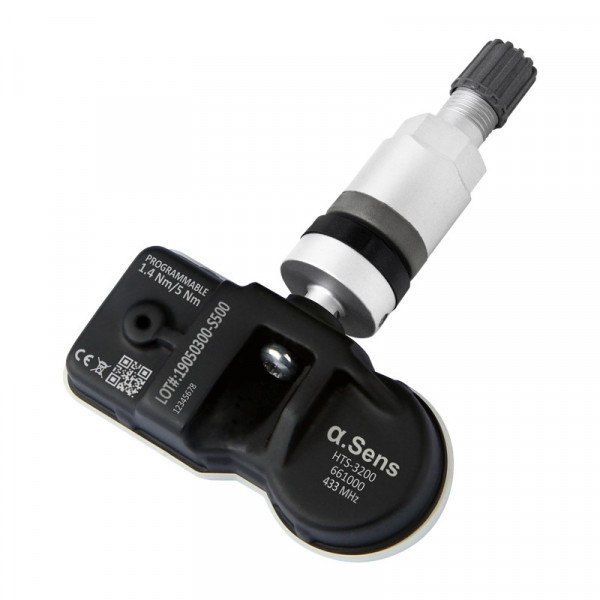 alpha.Sens TPMS Sensor geschraubt