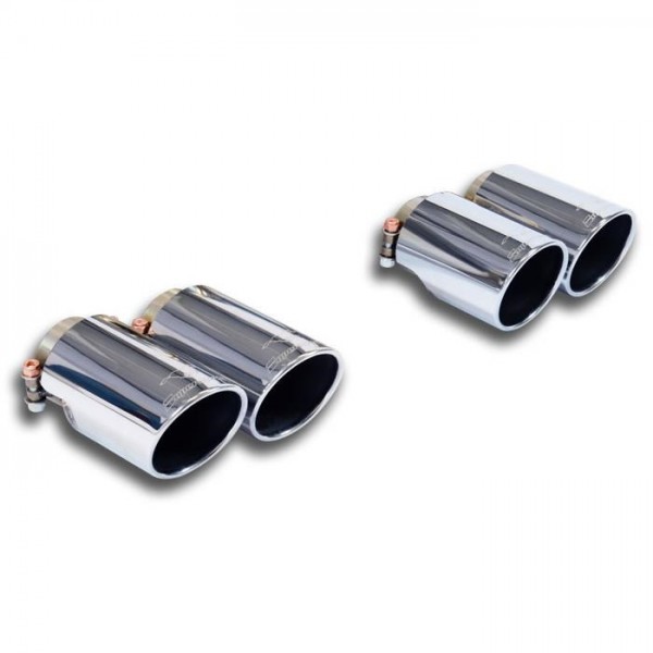 SUPERSPRINT Endrohre rechts-links 2x90mm