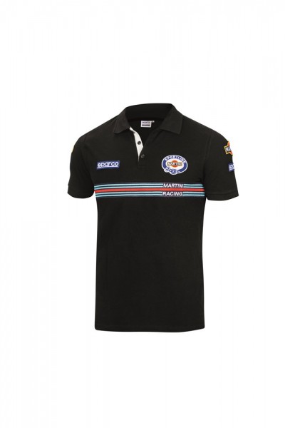 MARTINI RACING - SPARCO Poloshirt 100% Baumwolle