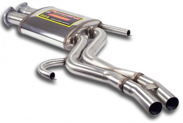 SUPERSPRINT Mittelschalldämpfer Inox