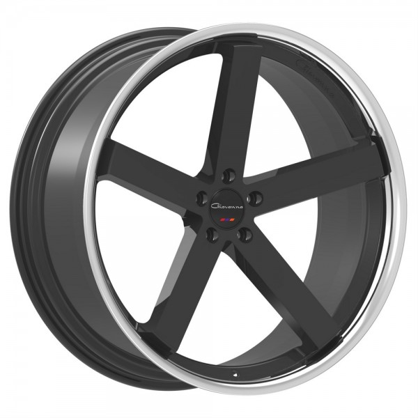 Giovanna Mecca FF black with chrome Lip