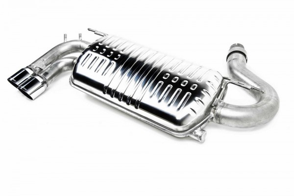 EISENMANN Endschalldämpfer Inox 2x 76mm rund