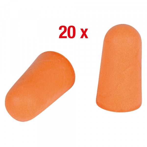 KS TOOLS Ohrstöpsel PU ohne Schnur VPE= 20 Stück