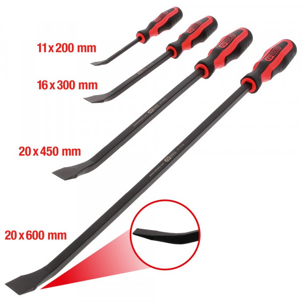 KS TOOLS Hebeleisen-Satz, 4-tlg